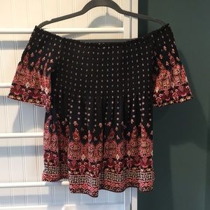 off the shoulder top